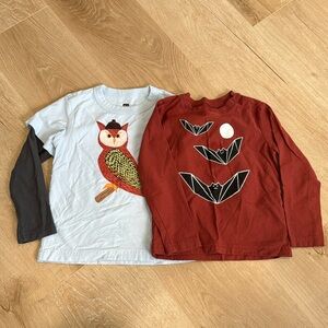 Tea Collection Boy Long Sleeve Shirt Bundle